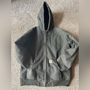 Carhartt Coat- Dark Green